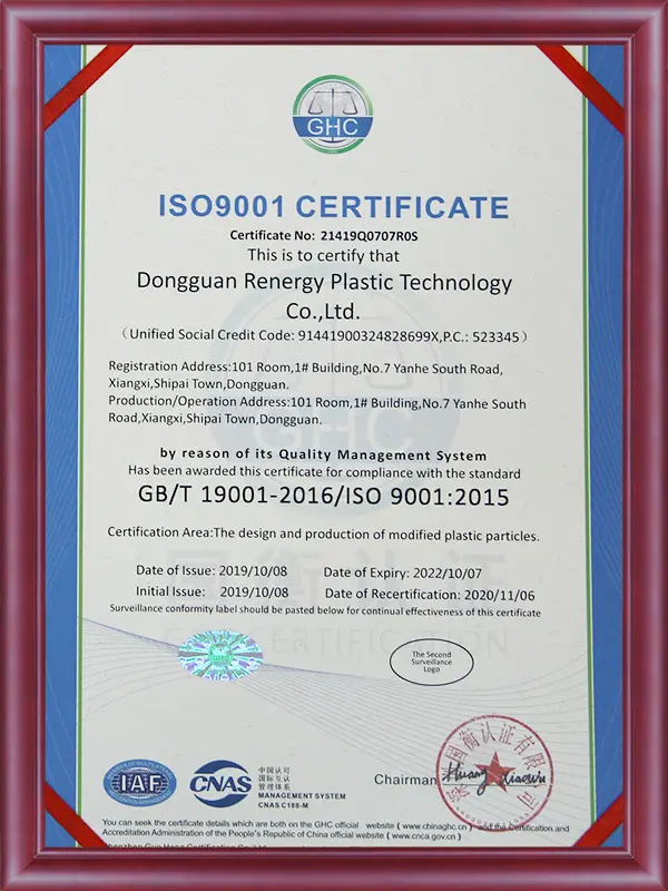 ISO 9001:2015 Quality Management System Certification